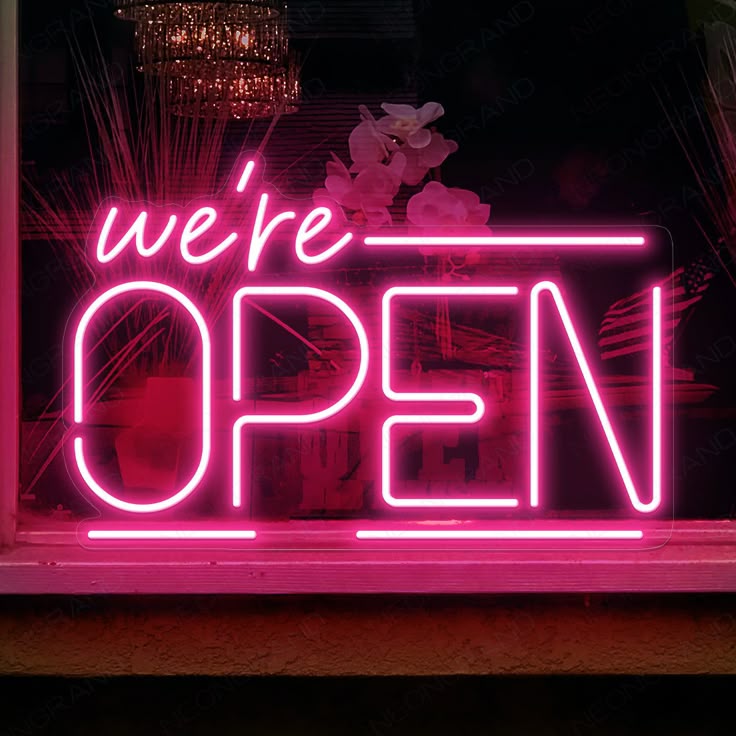 Open for Business!